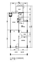 Blk 117 Bedok North Road (Bedok), HDB 3 Rooms #168130802